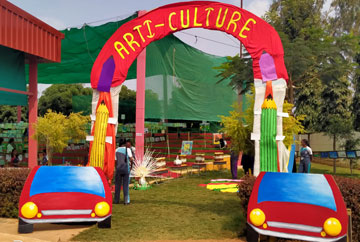 Art and craft activities at best school in Electronic City Jigani fostering creativity and fine motor skills