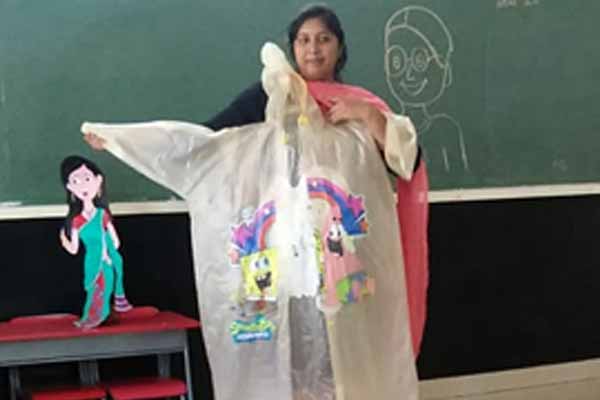 Katha Kona storytelling sessions at Achiever's Academy Anekal developing language and communication skills