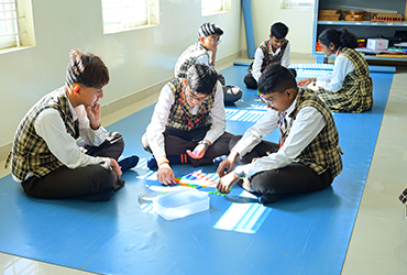 Mathematics laboratory activities at Achiever's Academy Jigani making math fun and practical