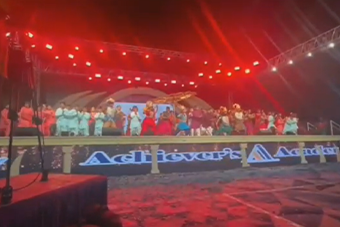 Raga Rhythm music festival at Achiever's Academy Anekal celebrating Indian classical music and cultural heritage