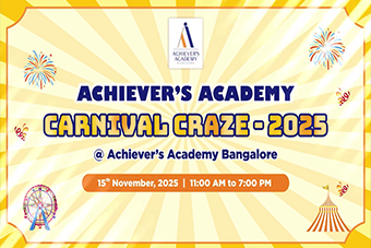 Carnival Craze fun fair and recreational activities at Achiever's Academy Jigani bringing joy and community spirit